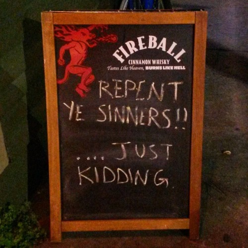 More #bars & funny bar signs in #NewOrleans during #mardigras (or in this case #AshWednesday) #MardiGras2015