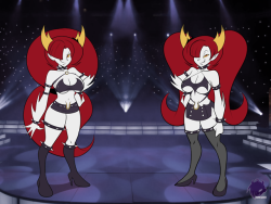 chillguydraws: ironbloodaika:  frankarayart:  Commission: Hekapoo wants you  Commissioned by @_KZN02  Kinky! :D @chillguydraws  I like!  I love!~ &lt; |D’‘‘‘