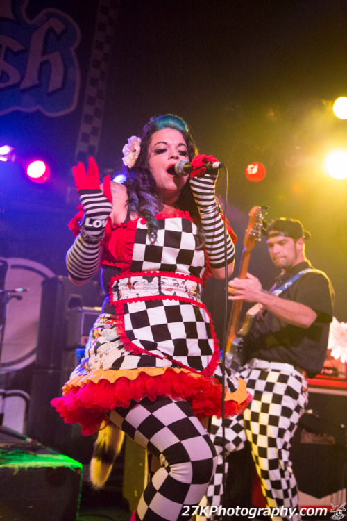 Beebs and Her Money Makers touring with Reel Big Fish on the Don’t Stop Skankin’ tour.  