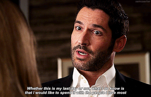 samcaarter:Chloe and Lucifer telling each other that they love each other