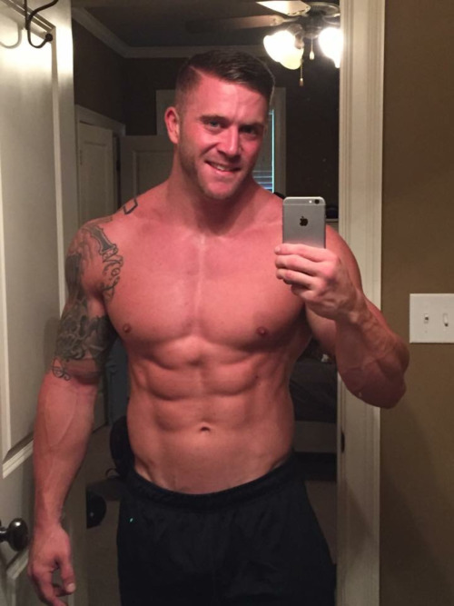 ultra-masculine:Garrett May (@gmay_7 on IG)