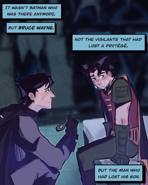 There Was Always A Certain Shift That Happened In Batman Whenever He Talked To Kids That Were Hurt Or