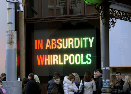 nyctaeus:  Basim Magdy, ‘Advice for the Young and the Seekers of Sanity’, 2012 