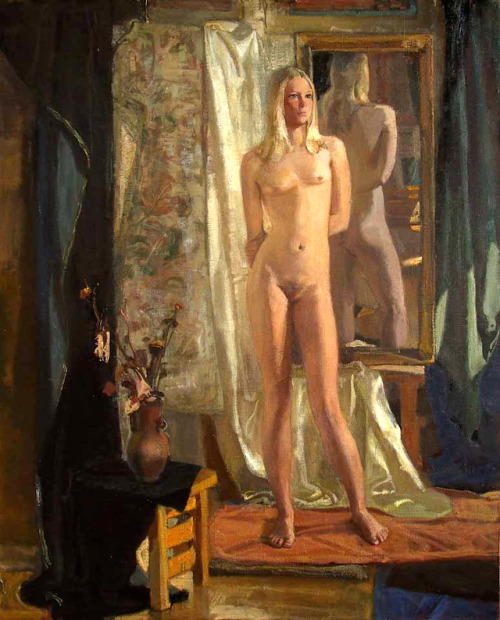 podsteklom:Верочка. 2005. Акритас Альбина ГеоргиевнаAlbina Akritas (Soviet/Russian, *1934, al