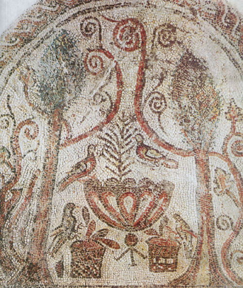 romegreeceart:Roman mosaic from St. Sophia church, Bulgaria (4th century CE) .