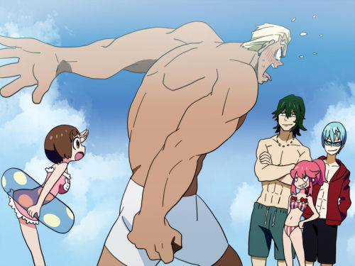 at the beach ep! I wish > .<