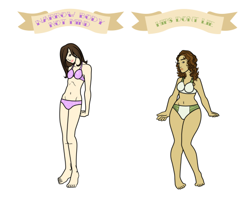 sexxxisbeautiful:jackthevulture:throneroom-of-the-damned:Body Positivity for the win.9 out of 16 are