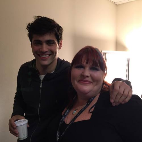 cassandraclare:Starting off at Comicon with Matt (Alec of course) - long day ahead!@dreamingadreamth