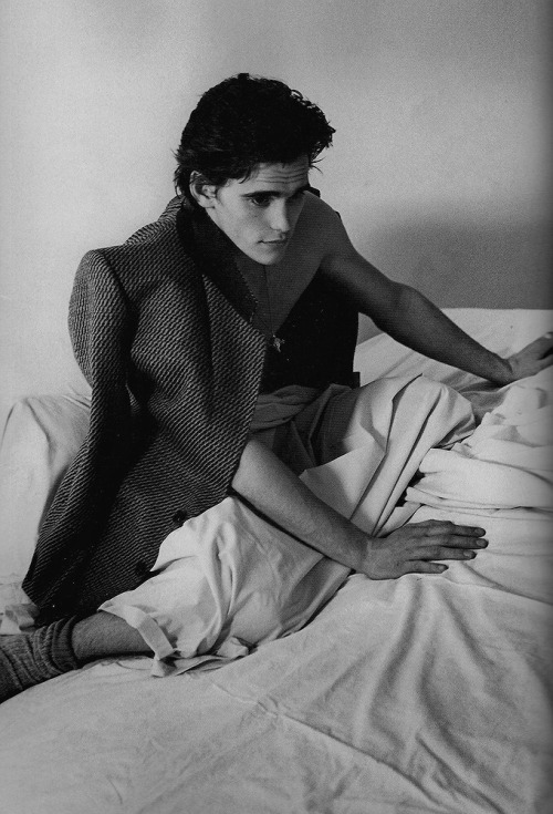 voguefashion:  Matt Dillon photographed by Bruce Weber, 1983.