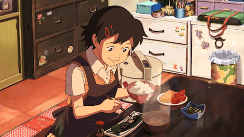 the anime food tag is actually amazingwhy is it all so yum looking??
