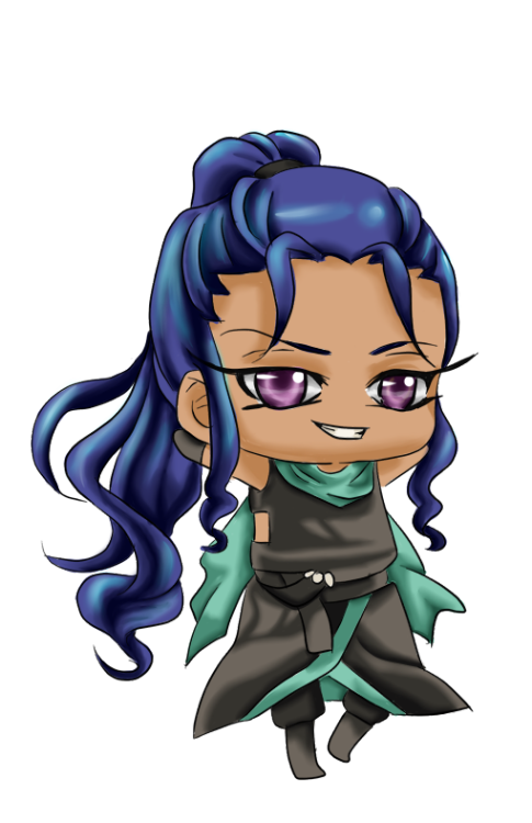 yukimuraruki-art: yukimuraruki:I made a little chibi Shiranui. It’s done in Sai and transparent >