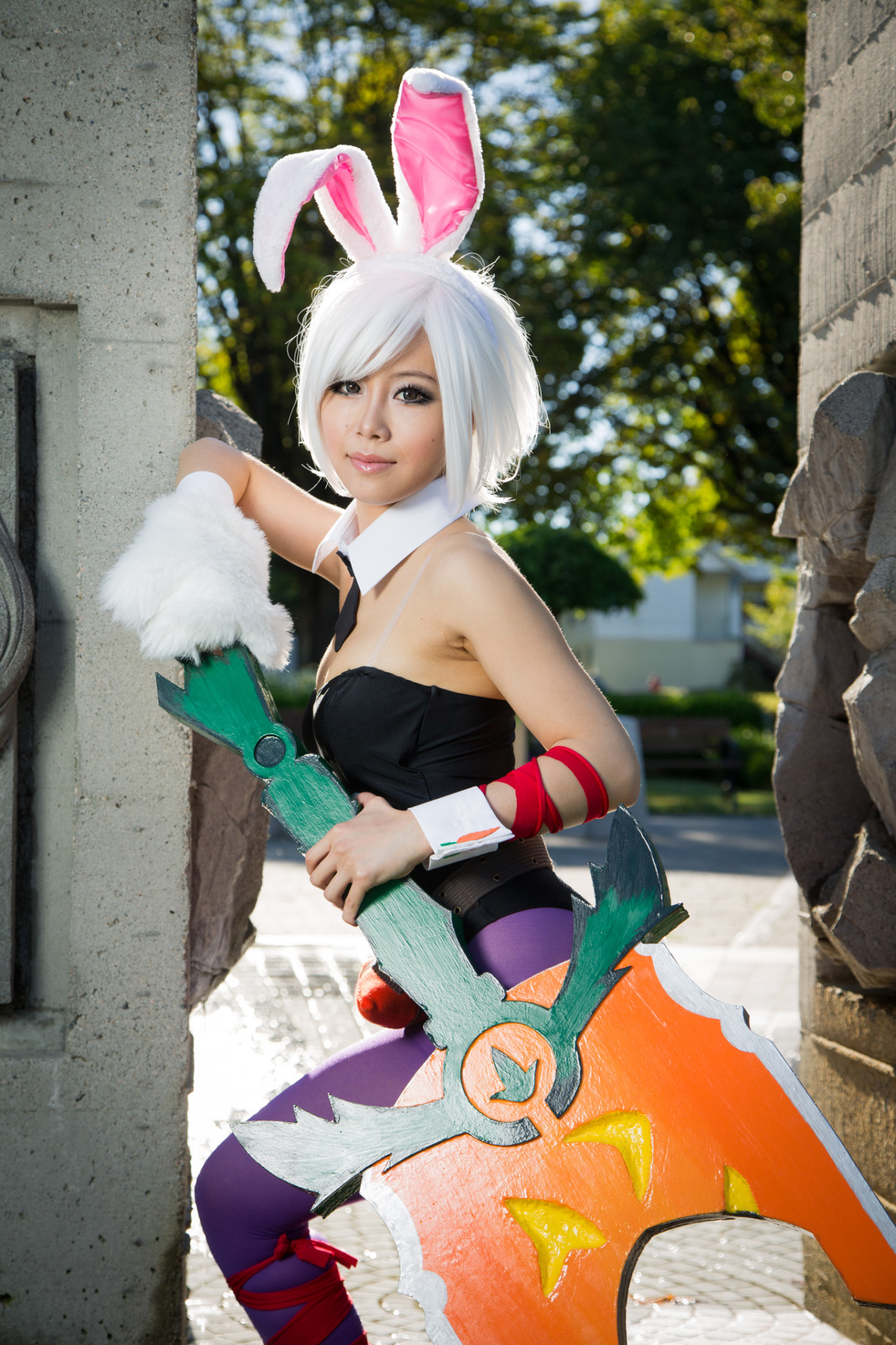 miyuki-cosplay:  Battle Bunny Riven cosplay by Miyuki Cosplay Photography by Wilson