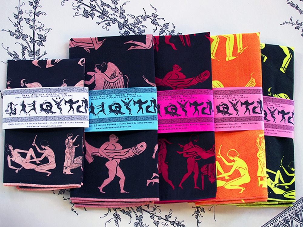 blooddivine:  cum rags, the perfect gift 2 sizes, lots of colorshand printed original