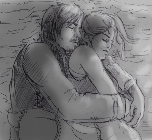Au: Daryl And Beth Are The Ones Looking For Survivors To Bring Them Back To Alexandria. Andofcoursetheyhavetosleepandcuddleinthewoods.