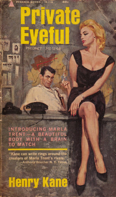 Private Eyeful, by Henry Kane (Pyramid, 1962).From