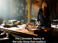tywinllannister:  → I am Cersei Lannister, a lion of the Rock, the rightful queen
