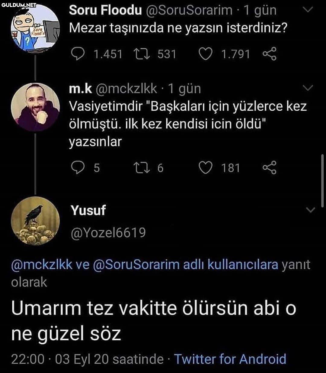 Şsmdldmxlmfnd siz ne...