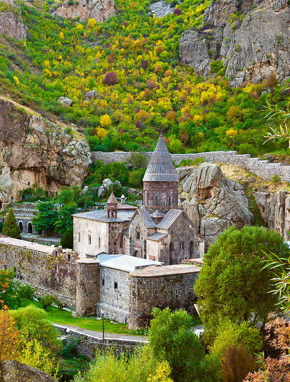 visitheworld: Geghard Monastery, Unesco World Heritage Site in central Armenia (via