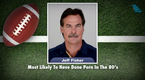 latenightjimmy:We’ve been honoring NFL players all season, so we thought it was only right that we g