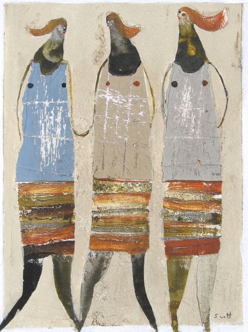 dailybergey: “True Friends” scottbergey.etsy.com 