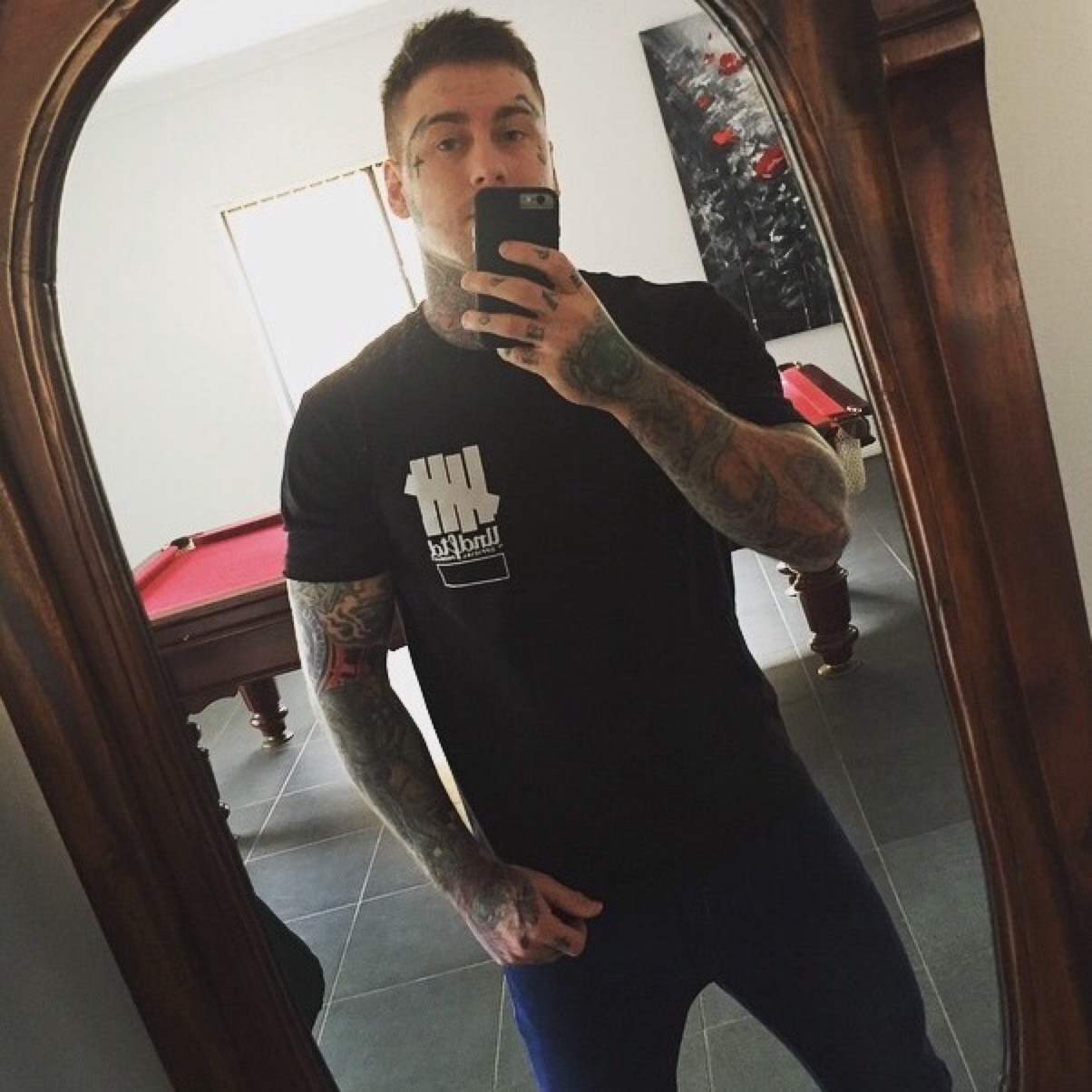 completemalenudity:  Trent. Straight tatted guy with an amazing ass and cut dick.