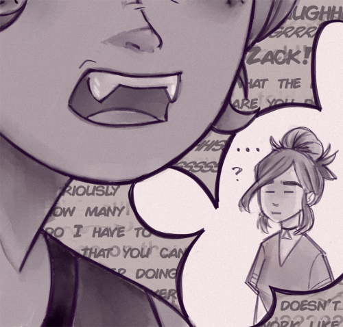 Queue The Moment Of Carmen Somehow Noticing Ivys Lil Sharp Cat Teefs And Bein Like You Have Fangs?? And