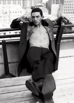 imblonde:Ezra Miller for Out magazine  