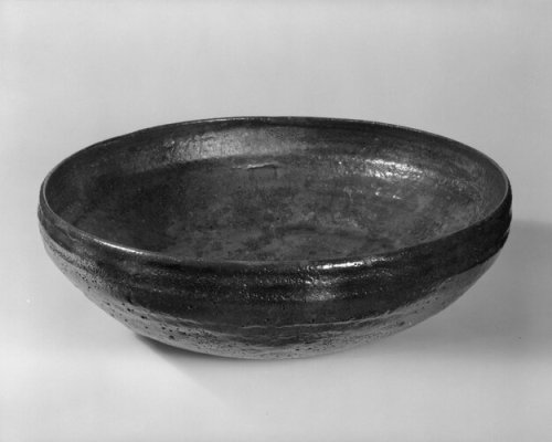 Bowl, ca. 1960, Brooklyn Museum: Decorative ArtsSize: 4 ½ x 14 in. (11.4 x 35.6 cm)Medium: Lu