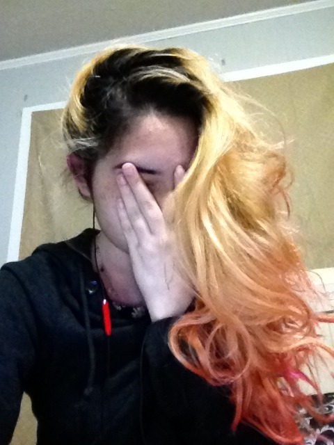 nymphalid-devil: some girls told me my hair is like fire; from bottom to top “it’s red t