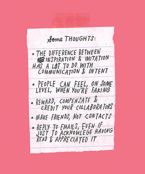 perksofbeingadahlia:  spencerharrison:  Some things to keep in mind: willbryantplz:  <3 I love Adam <3 jkjkjkjkjkjkjkjkjkjk:  some thoughts about “making things” & the internet    Thank you for these words. Love it.