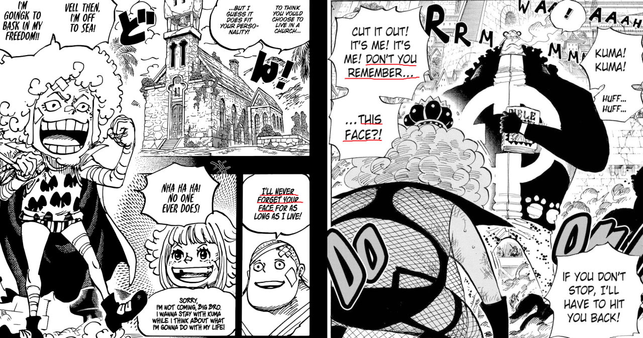 One Piece Chapter 1096: 'Kumachi' unravels God valley's hidden