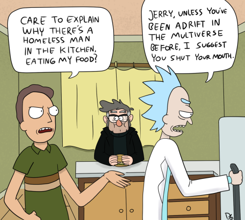 tredlocity:So I drew all these Rick n Ford drawings a while back and am still proud of them.