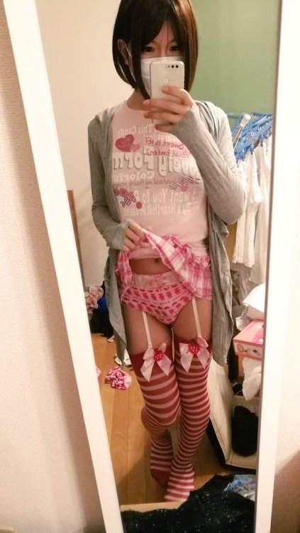 I am sissy♡♡♡Please make me a good girl with your big cock♡♡