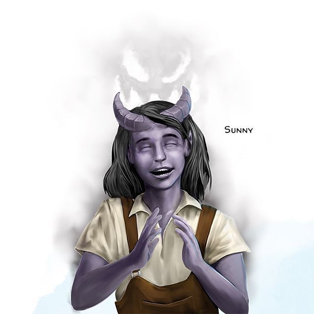 👤 𝙉𝙚𝙬 𝙉𝙋𝘾!⁠⠀
⁠⠀
Meet Sunny! A lovable tiefling peasant whose demonic ancestry has allowed her to be possessed by an unwanted patron!⁠⠀
⁠⠀
Supporters of all tiers can access this game-ready NPC’s printable cards, including a unique loot table! Find...