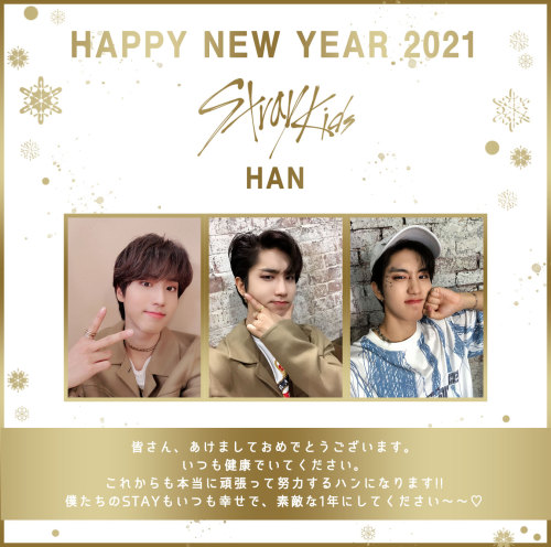 Stray Kids 2021 NEW YEAR‘S SPECIAL 第一弾！ New Year’s Card from Stray Kids