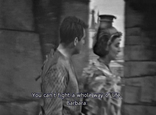 unwillingadventurer:Ian tries to convince Barbara that she can’t change an entire civiliz