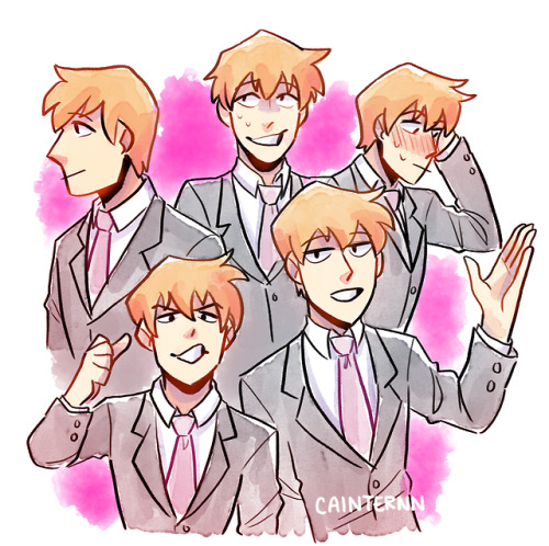 princess-of-purple-prose: cainternn: hey there, demons. it’s ya boy reigen arataka [ID: A coll