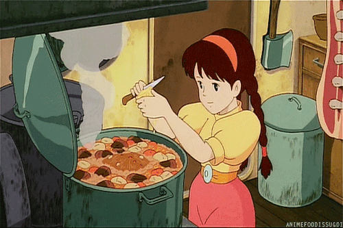 animefoodissugoi: Castle in the Sky (1986), Studio Ghibli, Toei Animation