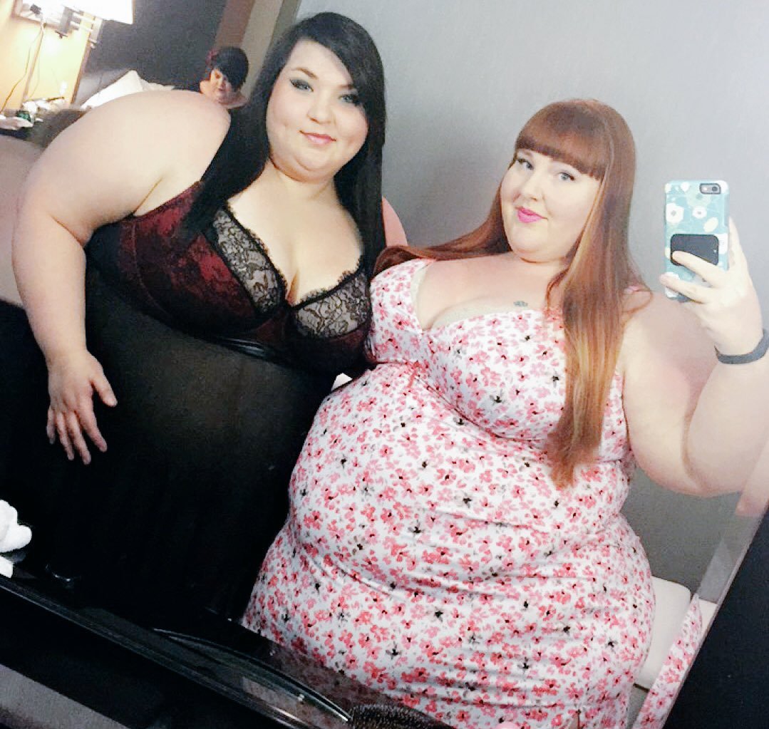 ssbbw4love:  Kellie Kay and Ssbbw Kiyomi 