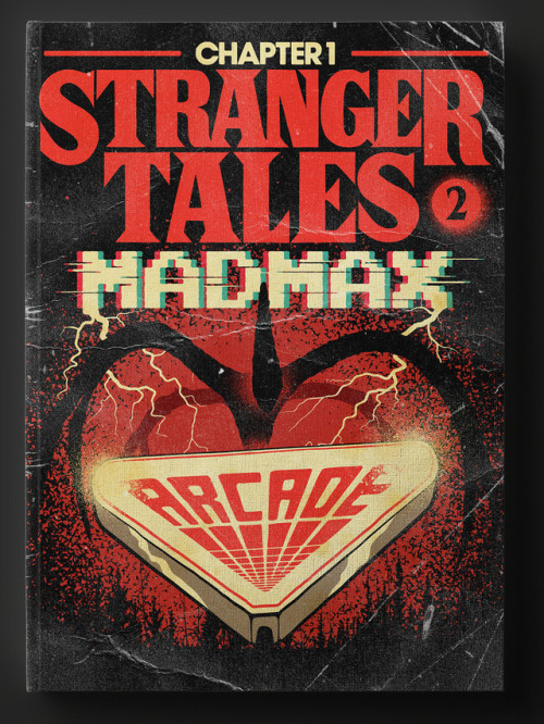 wilwheaton:  archiemcphee:  Brazillian illustrator and designer Butcher Billy (previously featured here) turned each episode from Stranger Things Season 2 into a worn and dog-eared vintage paperback book cover. Together they’re Stranger Tales: The Second