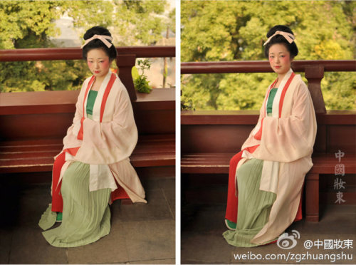 xiao3la4jiao1:  Reconstruction of beizi ( 褙子) worn during the Northern Song dynasty, by zgzhuangshu 