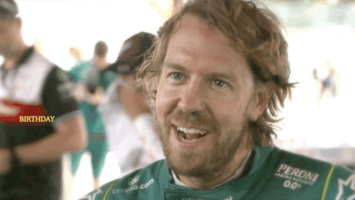 Happy Birthday To The One And Only 4 Time World Champion Sebastian Vettel. 