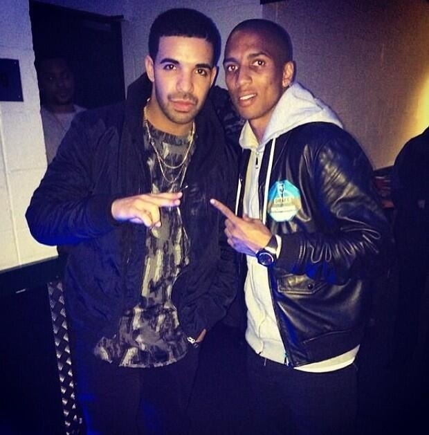 wordonrd:  Drake and Ashley Young.