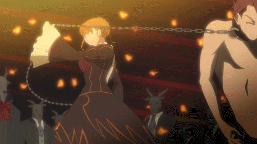 From the mainstream anime “Umineko no Naku Koro ni”.