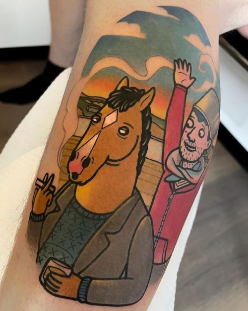 Tattooantra on Twitter Bojack horseman tattoo done by Alin tattooer  alintattooer in Seoul South Korea httpstco94Vwx2shW1  httpstco2pIYYBeL9j  Twitter