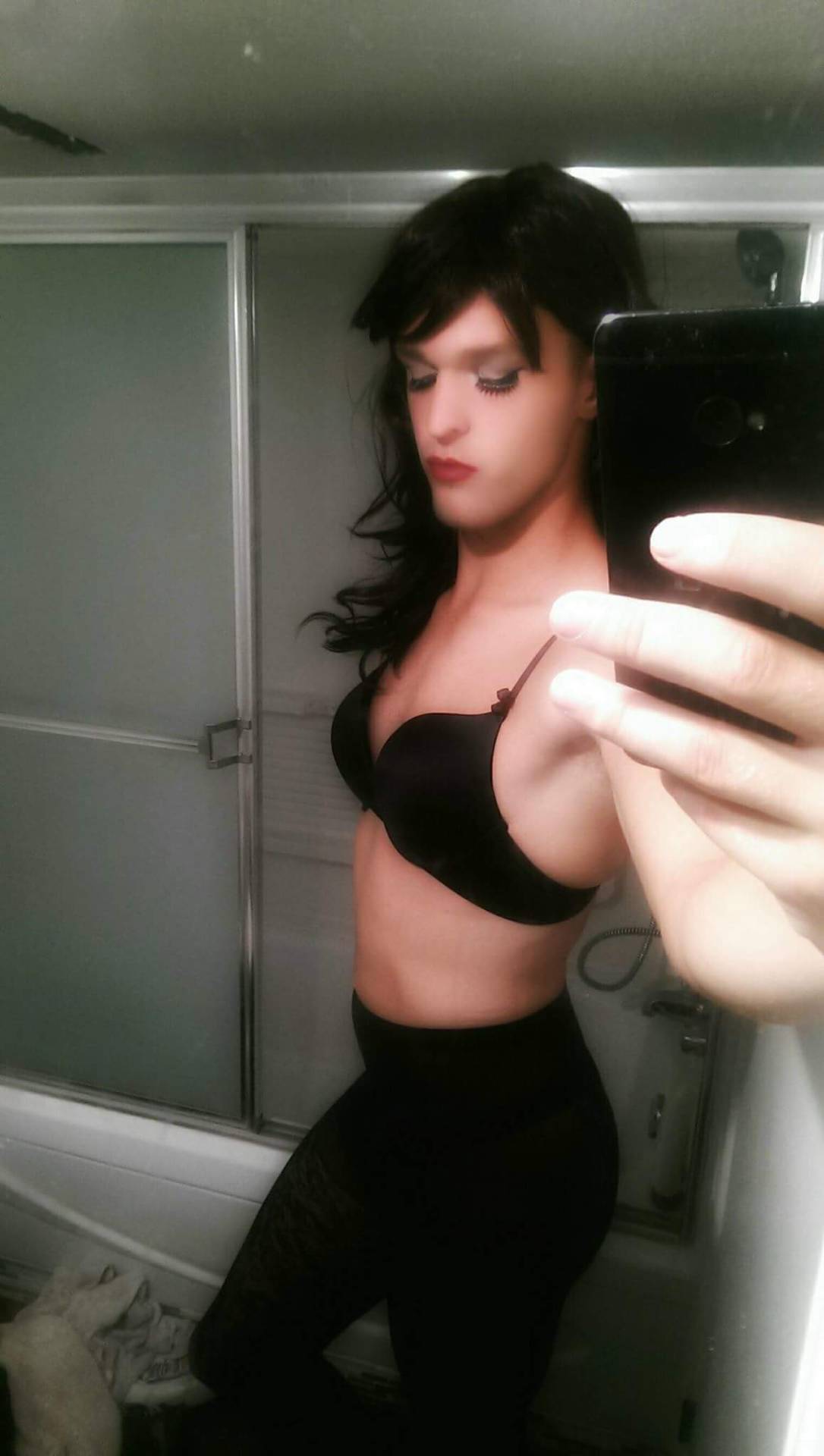 nhtwannabe:  sissyexpose92:  This sissy needs permanent exposure so she can’t bitch