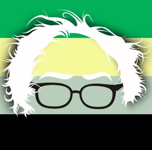 I made some pride Bernie Sanders pictures! I have more with text on them but I couldn’t upload