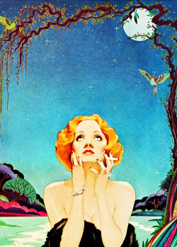  Marlene Dietrich by Alberto Vargas c. 1930s