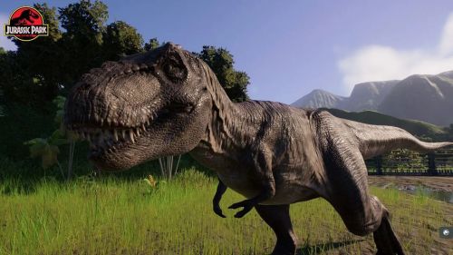 “We have a T-Rex!” Been playing the hell out of Jurassic World Evolution 2 and it is sup
