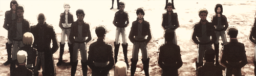 mawaruu:  ONE gifset per episode: 「Episode 3」  “Titans aren’t all that tough…If we can master the 3DMG, they won’t stand a chance!”  